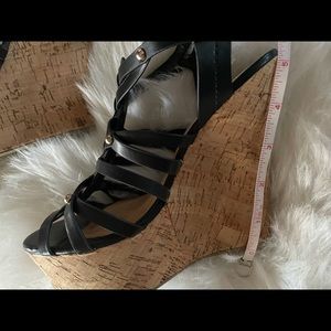 Black wedges new without box
